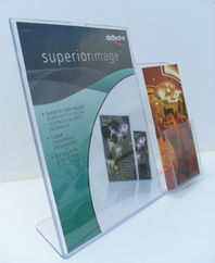 一體式斜立展示夾 金廣信展示基地